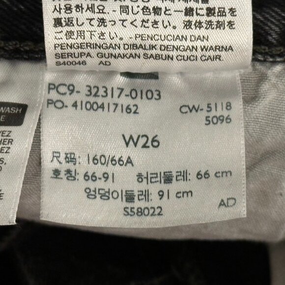 Levi's 501 Original Fit High-Rise Women's Jean Shorts - 26 - Picture 4 of 4